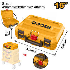 Ящик для инструмента штабелируемый 410х320х148 мм (4) INGCO PBXS101